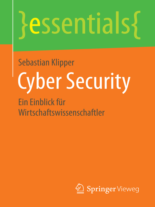 Title details for Cyber Security by Sebastian Klipper - Available